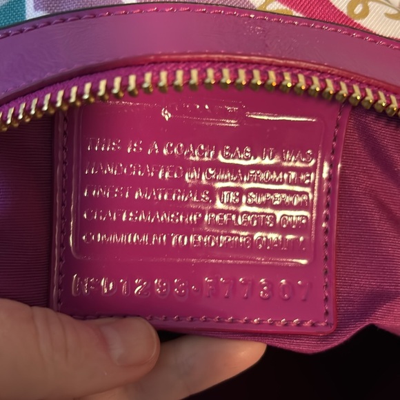 Y2K Coach Poppy Pop C Travel Weekender Bag - Picture 8 of 11